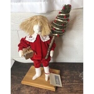 Cracker Box 13.5" Doll "Jonathin"  By Artist Irene Horiuchi 1988